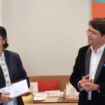 In Frame - Adv Rupali Akolkar and Hon'ble Shri Jaheer Bukhari Sir